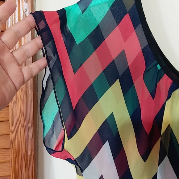 Beautiful see through summer blouse Medium USA - Picture 6 of 8